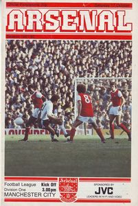 Arsenal v Manchester City 1981/82